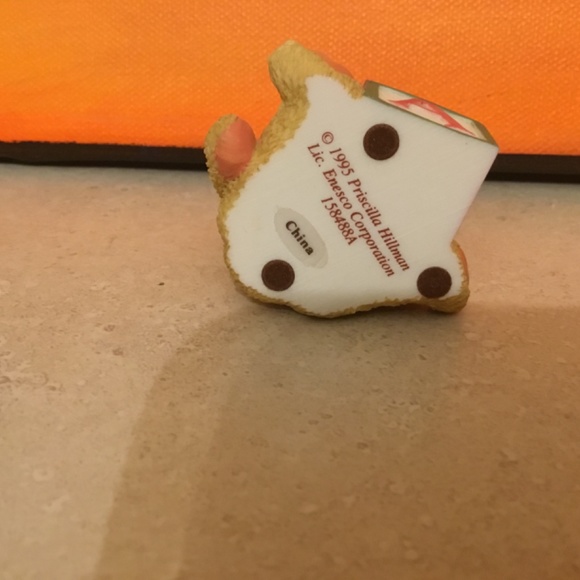 Cherished Teddies Bear With ABC “A” Block. - Picture 7 of 8